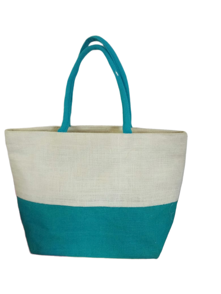 Plain Multicolor Rubis bags jute beach Tote Bags