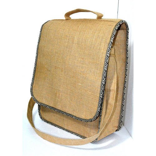 Natural Rubis Jute Conference Sling Bag