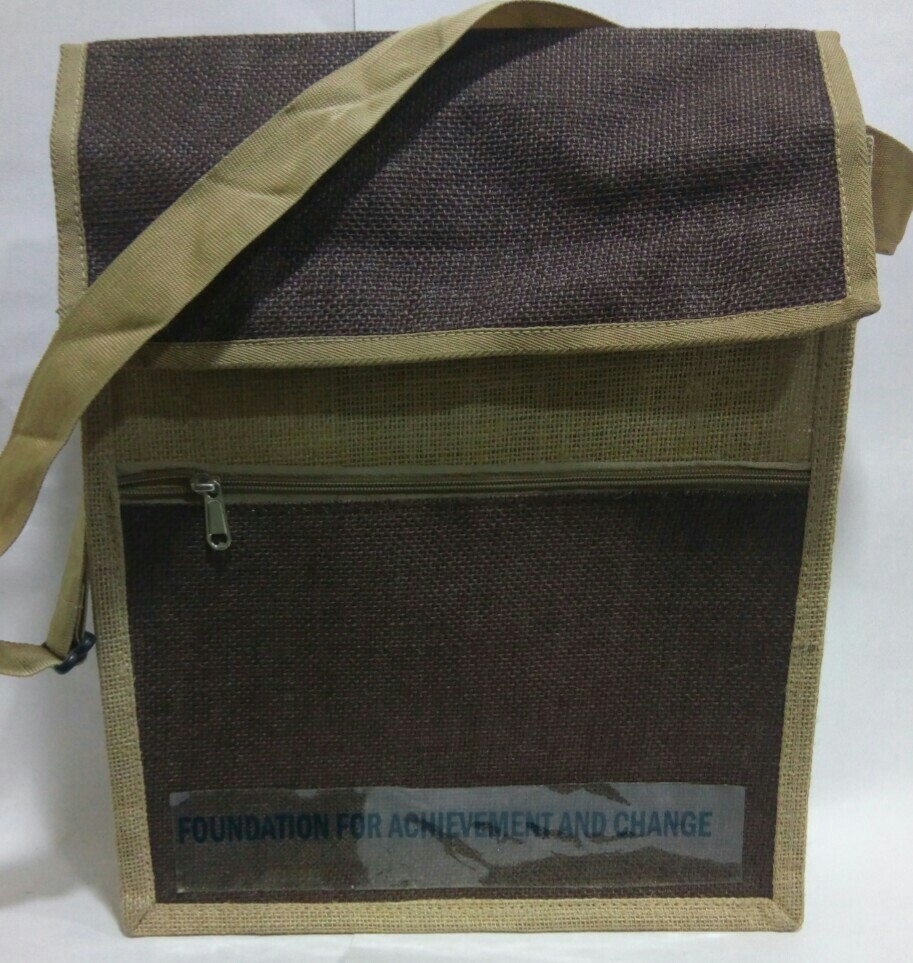 Jute Sling Bag (JB103), Depth: 14