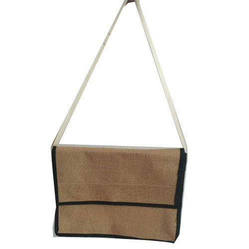 Plain Jute Sling Bag