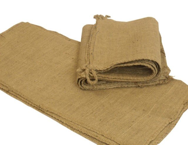 Brown Rectangular Hessian Jute Sandbag, For Packaging