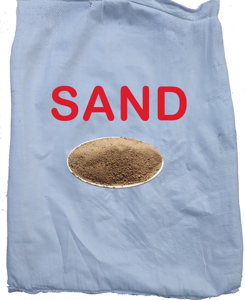 Sarvottam Golden Dry Sand 40 Kg Bag, For Construction