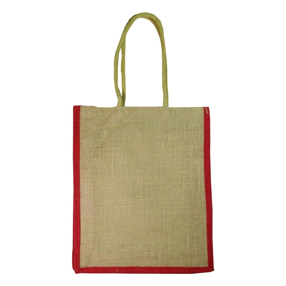 Loop Handle Yellow and Red Jute Sand Carry Bag, Size/Dimension: 12x16 Inches, Capacity: 5 Kg