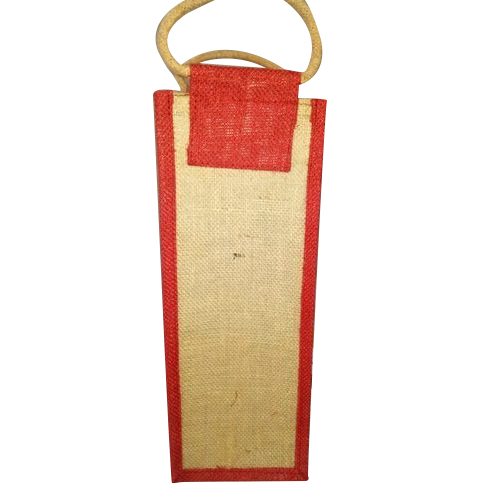 Wine Bottle Jute Bag