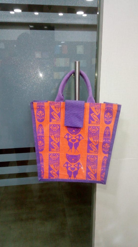 SSJB Blue Executive Jute Bag