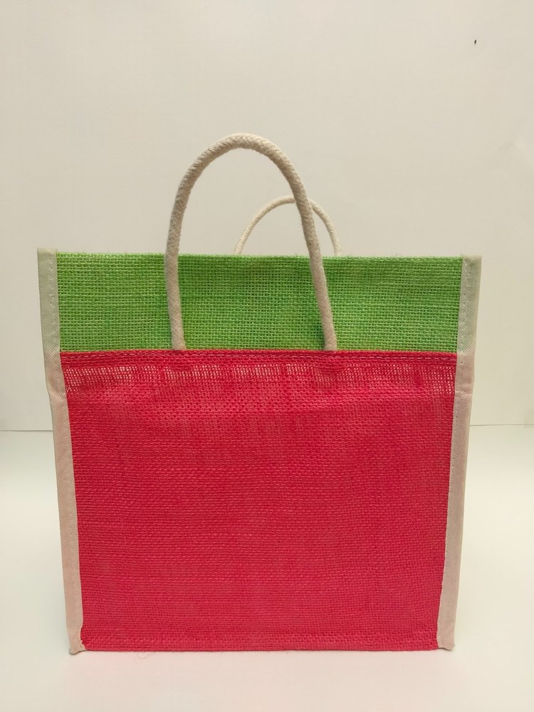 Plain Jute Cosmetic Bag