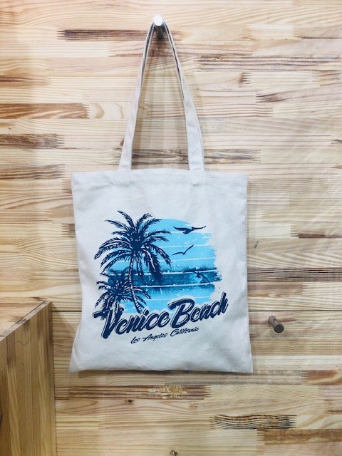 Nature Care White Canvas Beach Tote Bag, Size/Dimension: 36x39x10 Cms