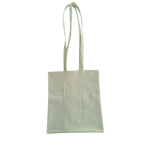 White Plain Cotton Tote Bag