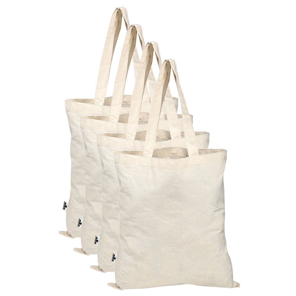 Sekawati Self Fabric Handles Economy Cotton Tote Bag, Capacity: 10-20 Kg