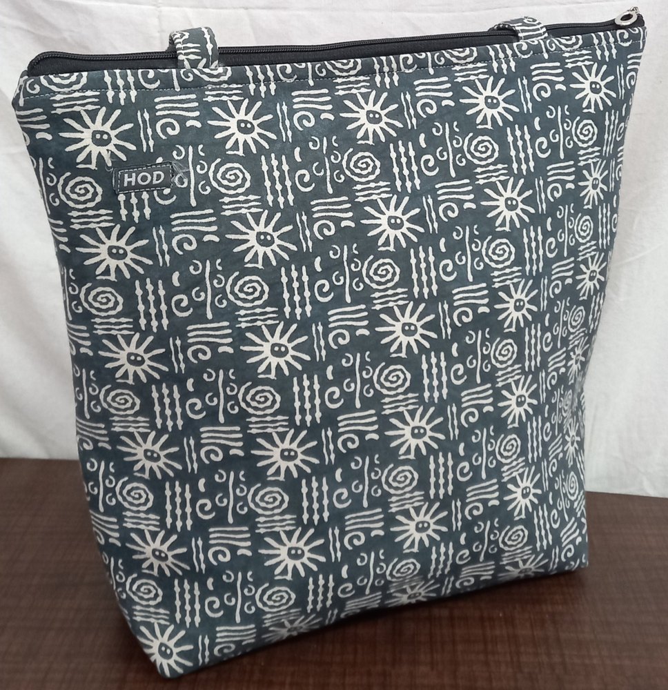 Printed Shoulder Bag Ladies Cotton Shopping Bags, Capacity: 10 Kg, Size/Dimension: 16x16