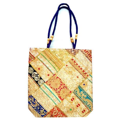 Rope Handle Printed Ladies Designer Cotton Handbags, Size/Dimension: 12*16*4