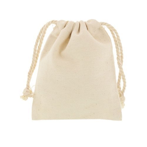 Handled Cream white Fashionable Cotton Bags, Capacity: 3KG