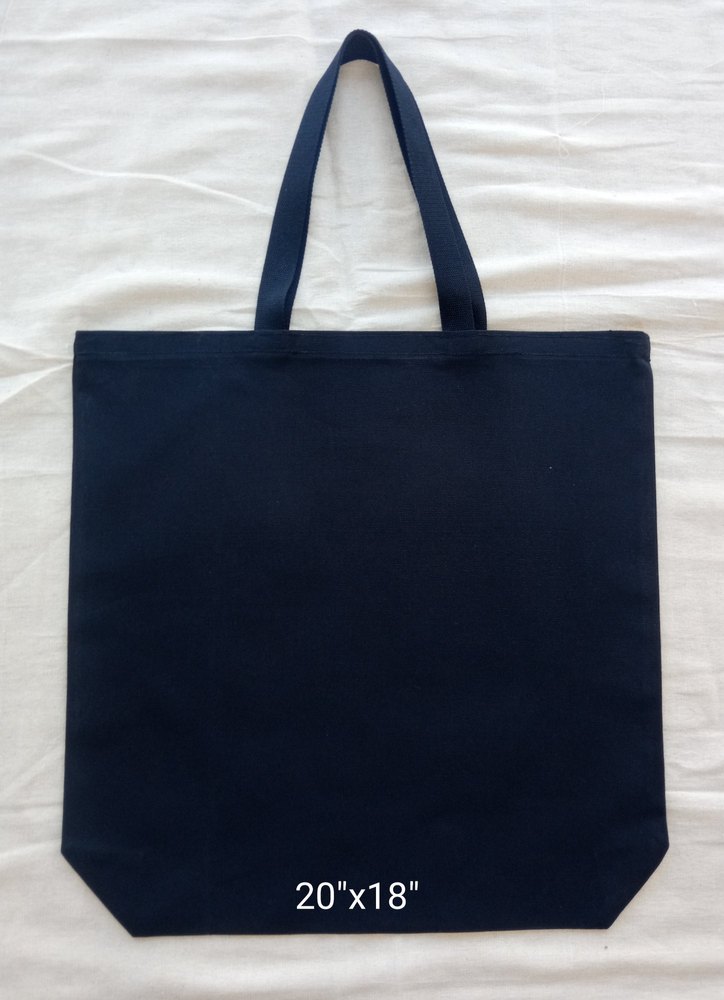 Corporate Gift Bag, Marraige Gift Bag, Event Tote Bag, Black Canvas Bag Side Gusset 20x18 Inch