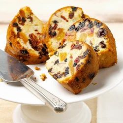 Sweet Round Dry Fruit Cake, Packaging Type: Packet, Weight: 300 Gm