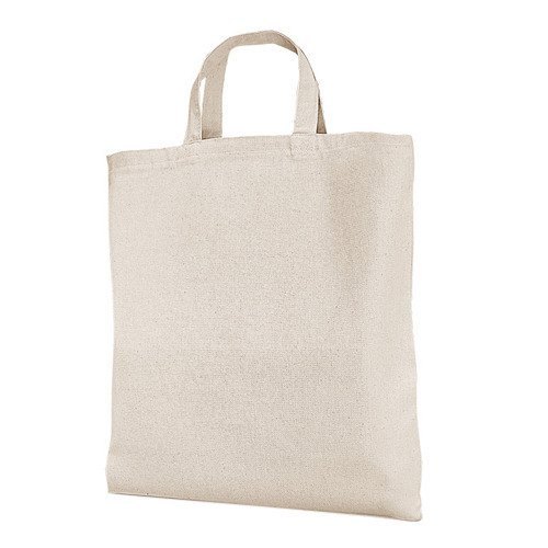 Plain White Calico Cotton Shopping Bags