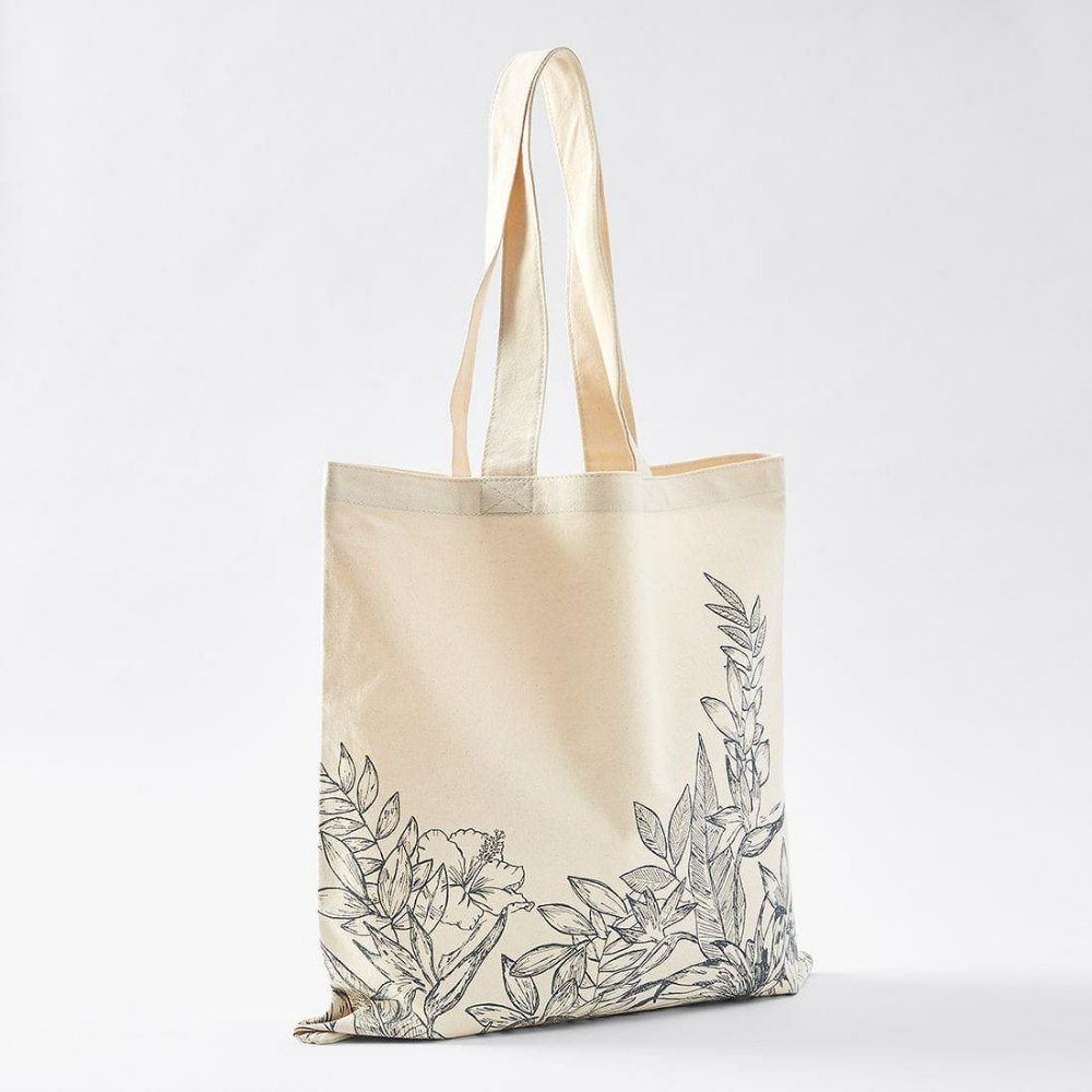 FamPack Inc. Natural Cotton Calico Bag