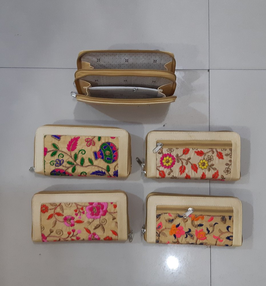 Embroidered Designer Cotton Purses