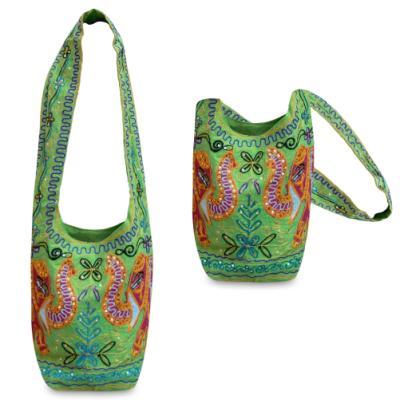 Indian Embroidery Cotton Shopping Bag