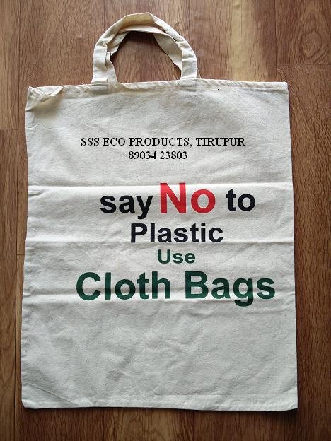 Natural SSS Eco Products Cotton Carrier Bag