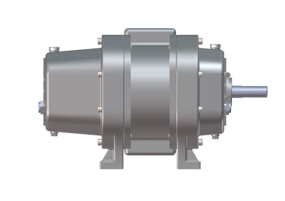 3 Phase Air Cooled Roots Blower, Model Name/Number: HS01 img