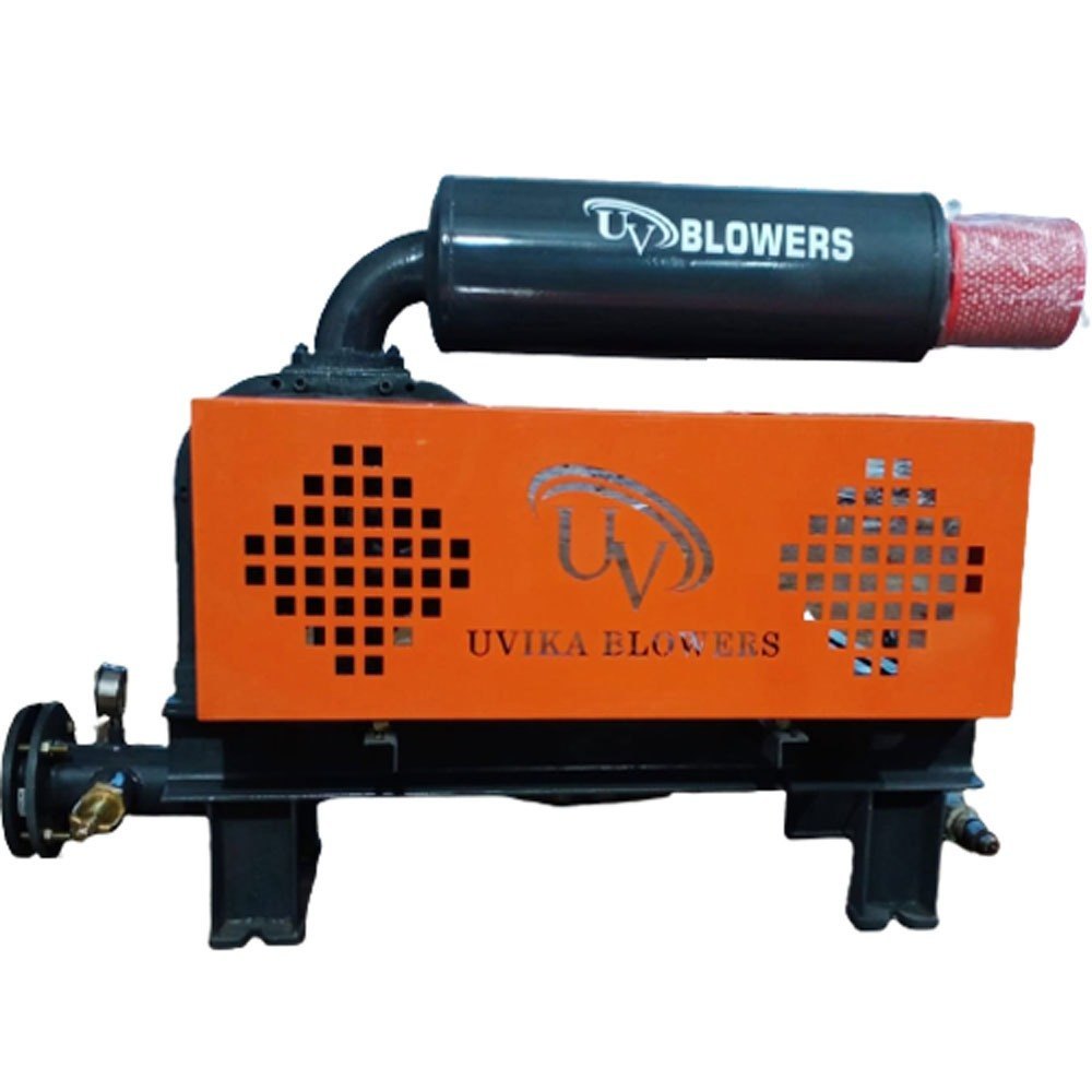 Uvika 2400 Rpm 20 HP Air Cooled Roots Blower img