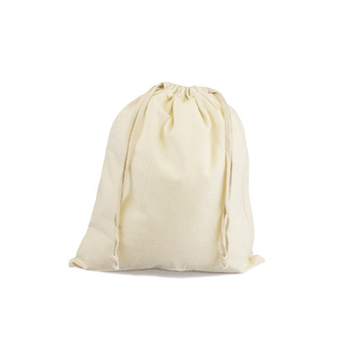 Plain Muslin Drawstring Cotton Bag