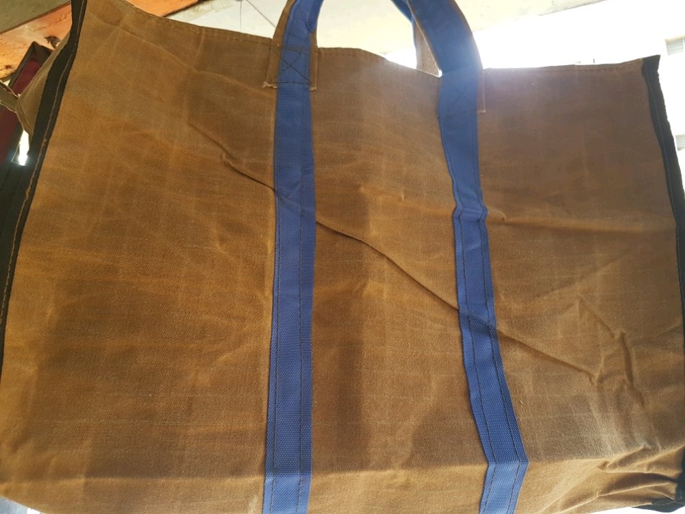 Brown Plain Cotton Tarpaulin Bag, Capacity: 10 Kg, Size/Dimension: 12x16 Inch