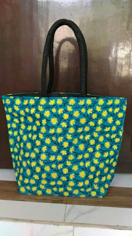 Custom Printed Jute Bag, Capacity: 4 Kg