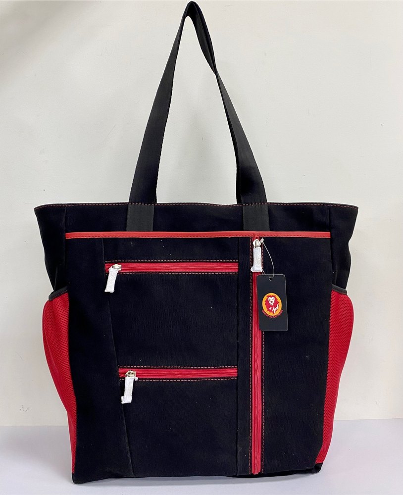 Black Canvas Bag