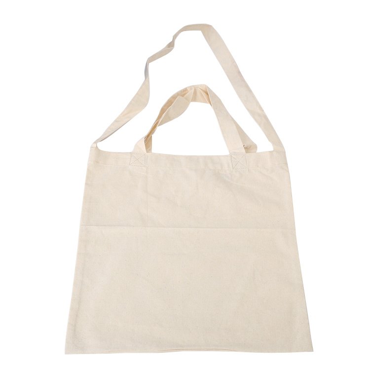 Loop Handle Plain Canvas Shopping Bags