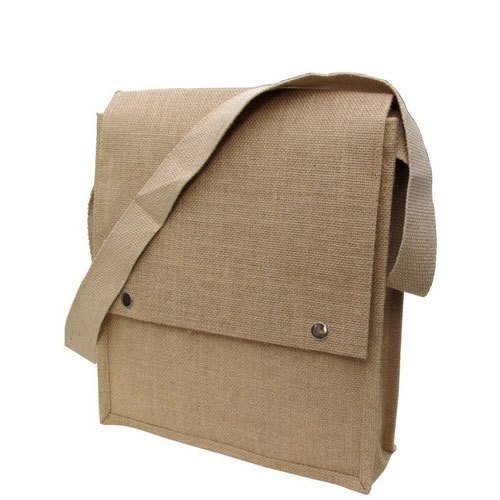 Loop Handle Canvas Shoulder Bag