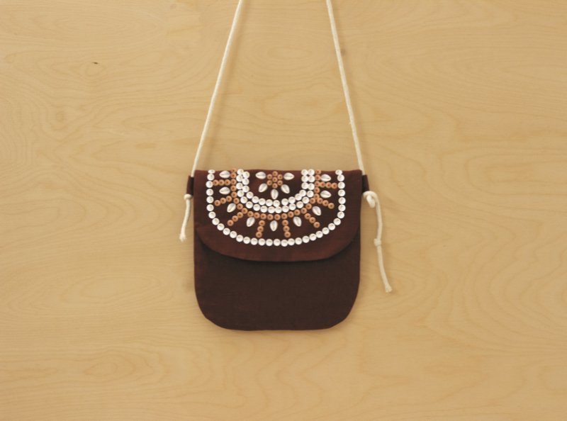 Hemp Sling Bag With Magnet