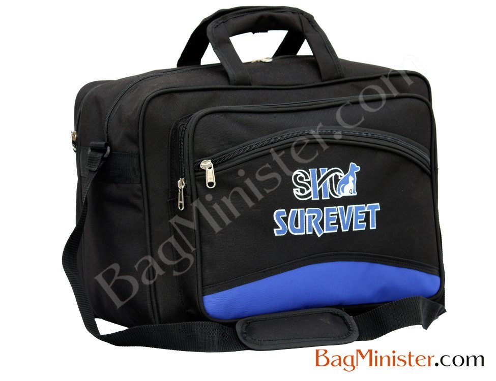 Polyester Adjustable Mens Office Side Bag, .600 Gram