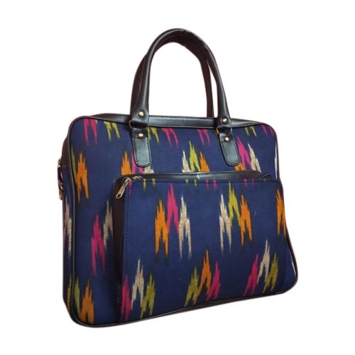 Fabric Cotton Printed Laptop Designer Ladies Bag