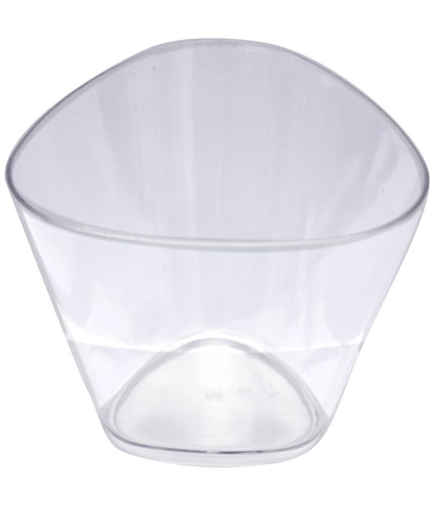 White Plain Mousse Plastic Cup, For Event and Party Supplies