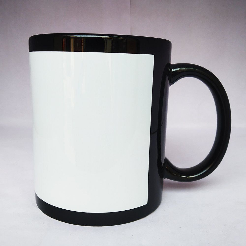 White Customized Patch Mug