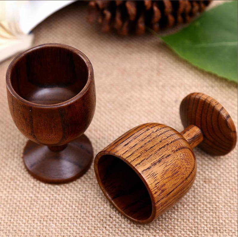 Brown Mango Wood Cup, For Restaurant, Packaging Type: Carton Box