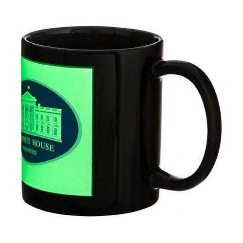 Black Ceramic Sublimation Radium Mug, For Office, Capacity: 350 Ml