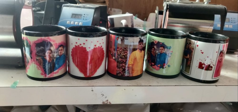 Customized Photo Printed Inside Colour Mug