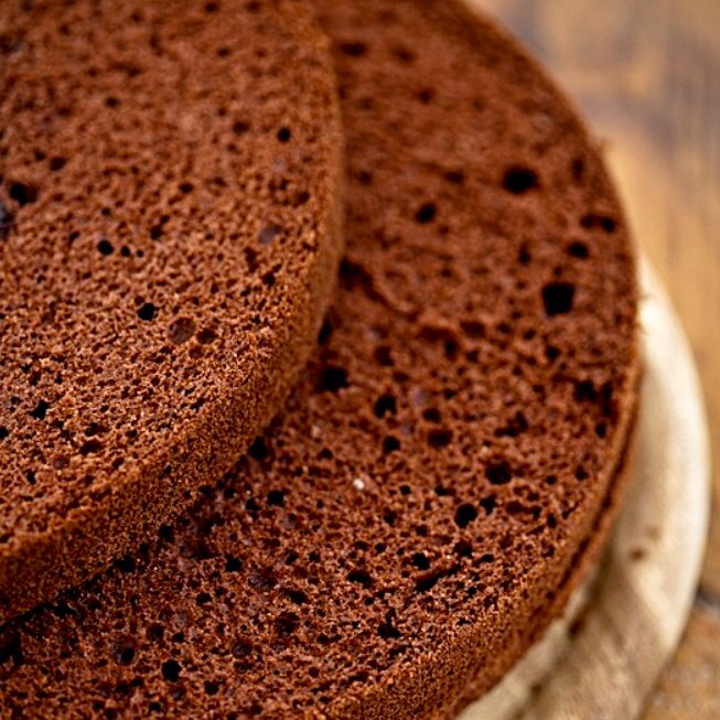 Chocolate Sponge Cake, Weight: 300-350 gm img