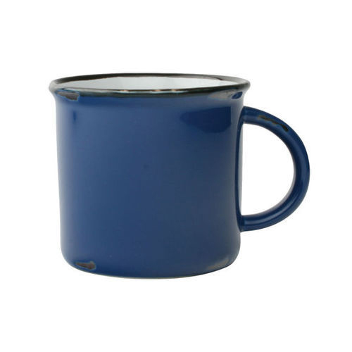 Blue Stoneware Mugs