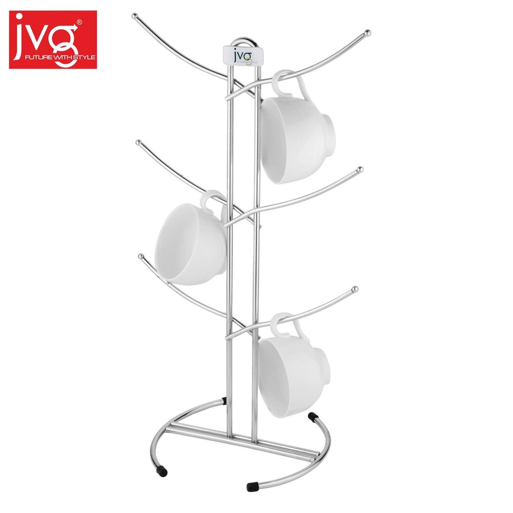 Silver Stainless Steel JVG Cup Tree