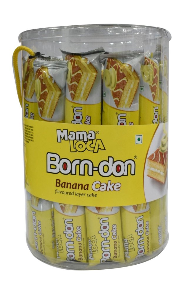 Born Don Banana Flavoured Layer Cake, For Bakery img