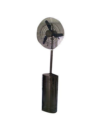 SS White Outdoor Mist Fan, For Air Cooling, Fan Size: 26 Inch