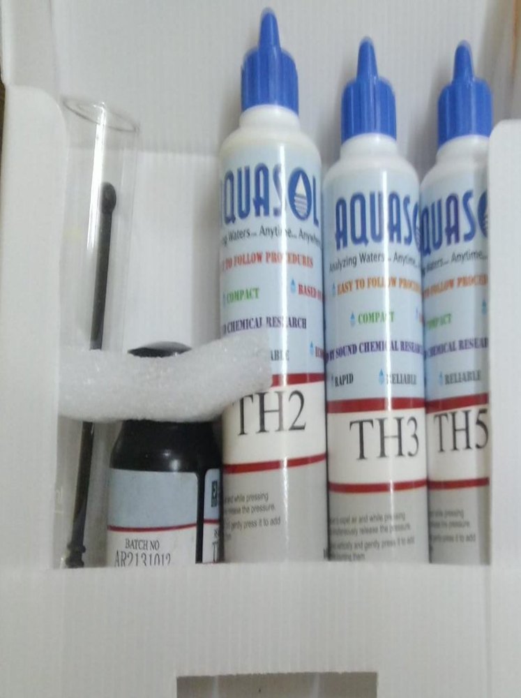 Portable Aquasol Water Hardness Test Kit, For Industries, Packaging Type: Box