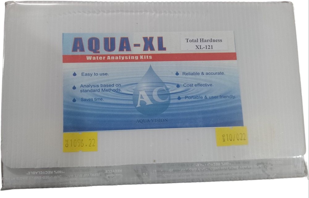 Compact Aqua XL Water Hardness Testing Kit, Packaging Type: Box