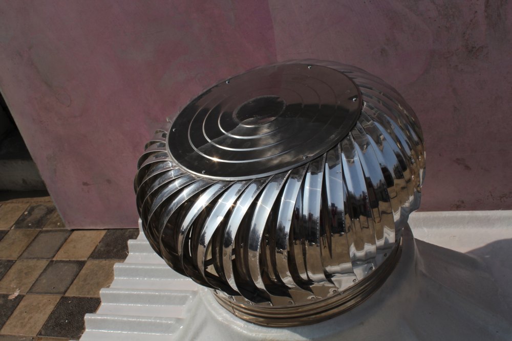 Aluminum Non Power Driven Aluminium Roof Ventilator, For Industrial