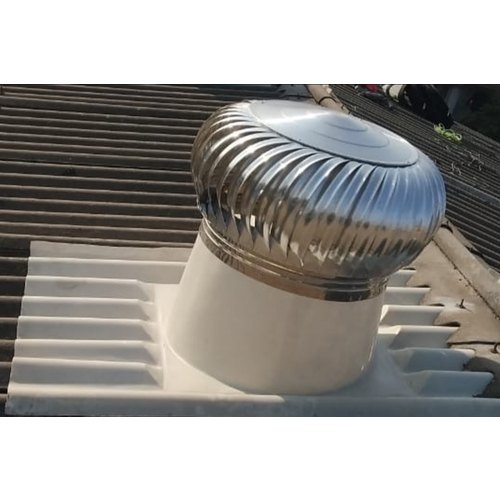 Aluminium, FRP Non Power Driven Industrial Aluminium Ventilator With FRP Base