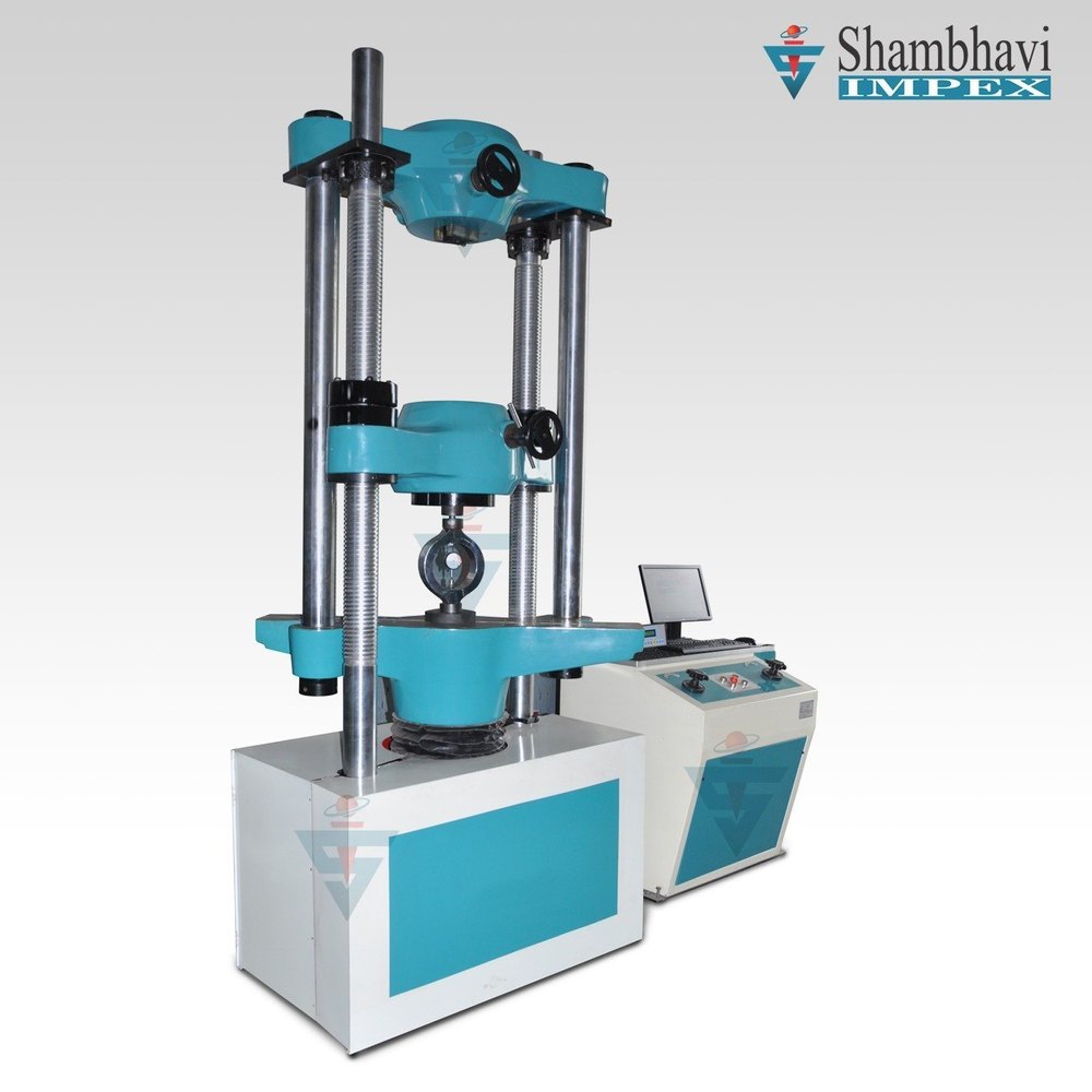 Digital Servo Control Computerized Universal Testing Machine - (SICMUTM-01), For Industrial, Capacity: 10 -100 Ton