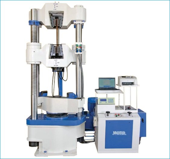 Hydraulic Grips Computerised Universal Testing Machine, Model Number: Tfuc-hg, Size: Mentioned In Catalogue